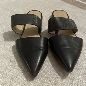 Black mules. Size 6 1/2. In great condition!!!